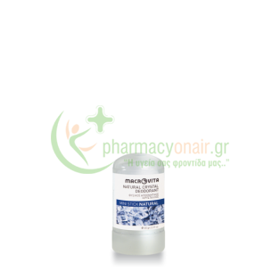 MACROVITA - Natural Crystal Deodorant Mini Stick 60gr Αποσμητικά
