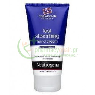 NEUTROGENA - Fast Absorbing Hand Cream 75mL Χέρια - Νύχια