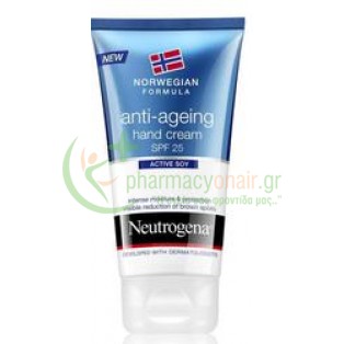 NEUTROGENA - Norwegian Anti Ageing Hand Cream SPF25 50mL Χέρια - Νύχια