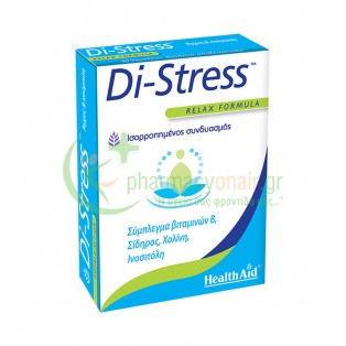 HEALTH AID - Di-Stress Relax Formula tabs 30s Αυπνία