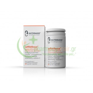 NUTRAMINS - Selfdefence Super Antioxidant and Immunity Formula caps 30s Ενίσχυση Άμυνας Οργανισμού