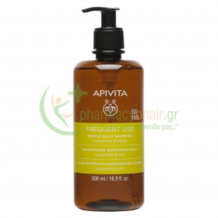 APIVITA - Eco Pack Σαμπουάν Για Καθημερινή Χρήση με Χαμομήλι & Μέλι 500mL