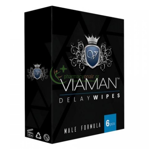 VIAMAN Delay 6 Wipes 