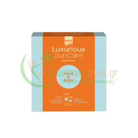 INTERMED - Luxurious Sun Care Pack Face Cream SPF50+ 75mL & Body Cream SPF50 200mL