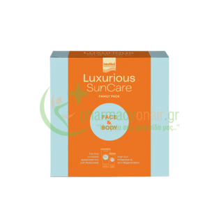 INTERMED - Luxurious Sun Care Pack Face Cream SPF50+ 75mL & Body Cream SPF50 200mL Αντιηλιακά Προσώπου