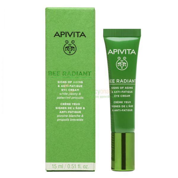 APIVITA - Bee Radiant Κρέμα Ματιών 15mL Μάτια APIVITA - Bee Radiant Κρέμα Ματιών 15mL Μάτια