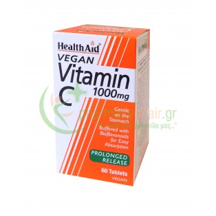 HEALTH AID - Vegan Vitamin C 1000mg tabs 60s