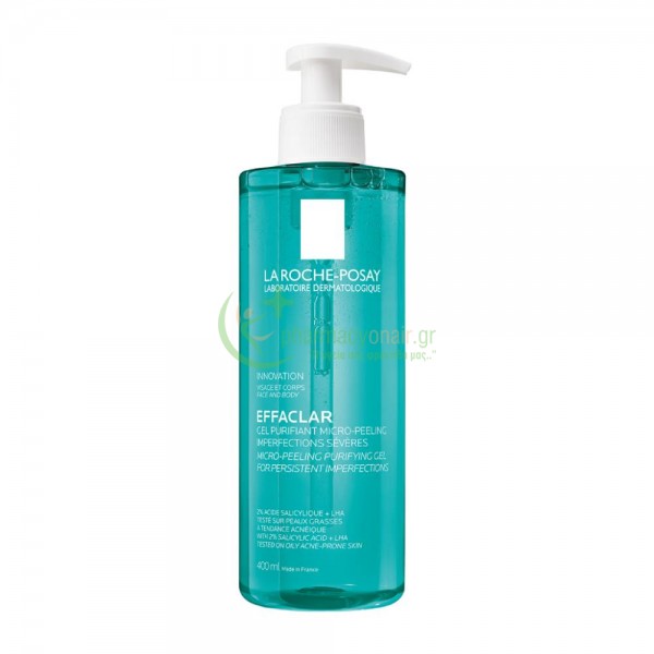LA ROCHE POSAY - Effaclar Gel Purifiant Micro-Peeling Imperfections Severes 400mL Καθαρισμός προσώπου - Ντεμακιγιάζ