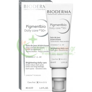 BIODERMA - Pigmentbio Daily Care SPF50+ 40mL Ενυδάτωση - Λάμψη