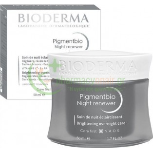 BIODERMA - Pigmentbio Night Renewer 50mL Ενυδάτωση - Λάμψη