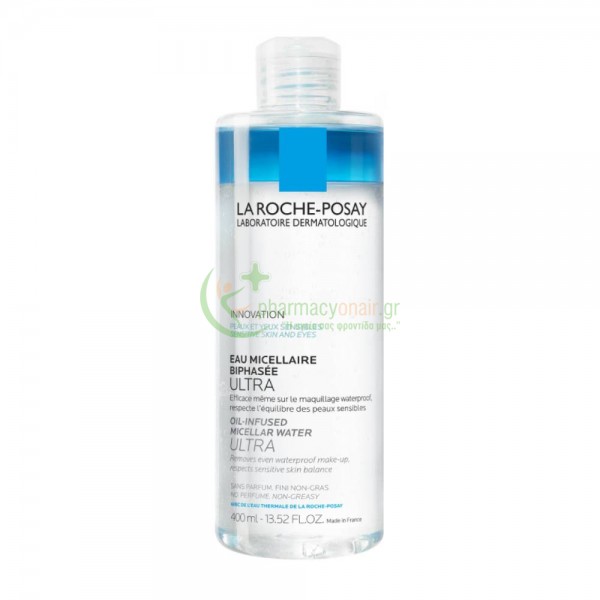 LA ROCHE POSAY - Eau Micellaire Biphasee Ultra 400mL Καθαρισμός προσώπου - Ντεμακιγιάζ