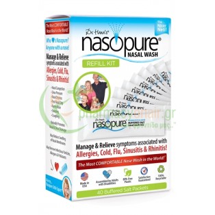 NASOPURE - Nasal Wash Refill Kit 40 sachets x 3.75gr Αποσυμφορητικά