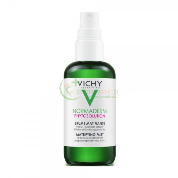 VICHY - Normaderm Phytosolution Brume Matifiante 100mL Λιπαρό Δέρμα - Ακμή