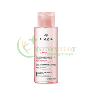 NUXE - Very Rose Eau Micellaire Hydratante 3-En-1 400mL Καθαρισμός προσώπου - Ντεμακιγιάζ