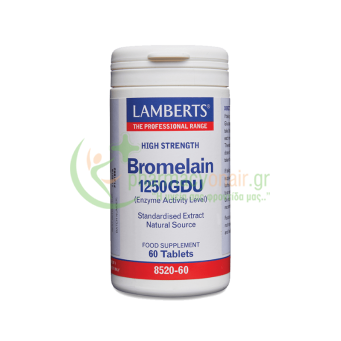 LAMBERTS - Bromelain 1250GDU tabs 60s