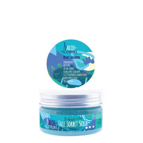 ALOE+ COLORS - Blue Lagoon Scrub Προσώπου 100mL Απολέπιση - Μάσκες Προσώπου ALOE+ COLORS - Blue Lagoon Scrub Προσώπου 100mL Απολέπιση - Μάσκες Προσώπου