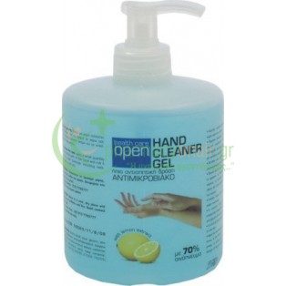 OPEN COSMETICS - Mild Antiseptic Hand Cleaner Gel 70% Αιθυλική Αλκοόλη 500mL Αντισηπτικά
