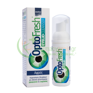 INTERMED - OptoFresh Eyelid Cleanser Foam 50mL Καθαρισμός - Μαντηλάκια Καθαρισμού
