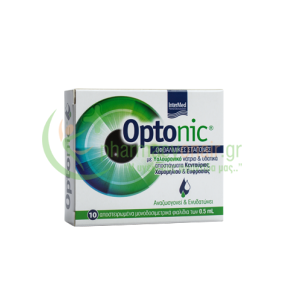 INTERMED - Optonic Οφθαλμικές Σταγόνες 10x0.5mL