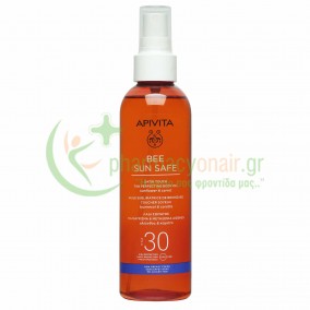 APIVITA - Bee Sun Safe Λάδι Σώματος για Μαύρισμα & Μεταξένια Αίσθηση SPF30 με Ηλίανθο & Καρότο 200mL