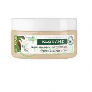 KLORANE - Masque Nutrition & Reparation au Beurre de Cupuacu 150mL Μάσκες Μαλλιών
