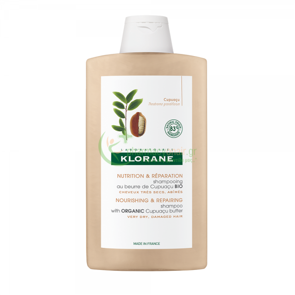 KLORANE - Nutrition & Reparation Shampoo au Beurre de Cupuacu 400mL Σαμπουάν - Conditioner Μαλλιών