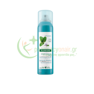 KLORANE - Anti-Pollution Shampooing Sec Detox a la Menthe Aquatique 150mL Σαμπουάν - Conditioner Μαλλιών