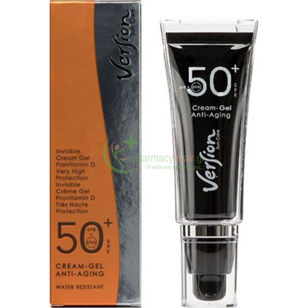 VERSION - Invisible Cream-Gel Anti-Aging SPF50+ 50mL Αντιγήρανση 35+
