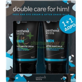MEDISEI - Panthenol Extra Men Face And Eye Cream 75mL & Panthenol Extra Men After Shave Balm 75mL