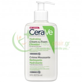 CERAVE - Hydrating Cream to Foam Cleanser 236mL