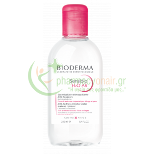 BIODERMA - Sensibio H2O AR 250mL Καθαρισμός προσώπου - Ντεμακιγιάζ