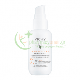 VICHY - Capital Soleil UV-Age Daily SPF50+ 40mL Αντιηλιακά Προσώπου