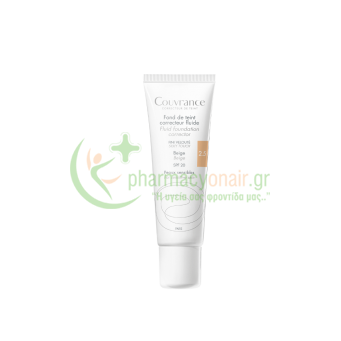 AVENE - Couvrance Fond de Teint Correcteur Fluide Beige 2.5 SPF20 30mL