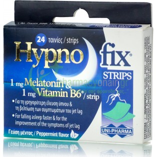 UNIPHARMA - Hypnofix strips 24s Αυπνία