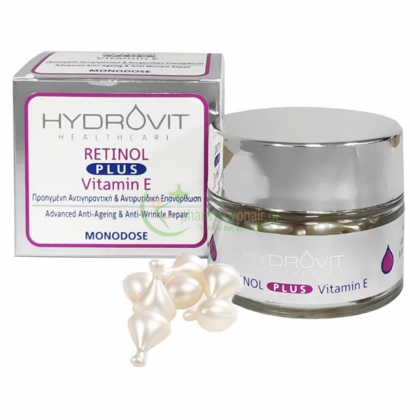 HYDROVIT - Retinol Plus Vitamin E monodoses 60s Αντιγήρανση 35+ HYDROVIT - Retinol Plus Vitamin E monodoses 60s Αντιγήρανση 35+
