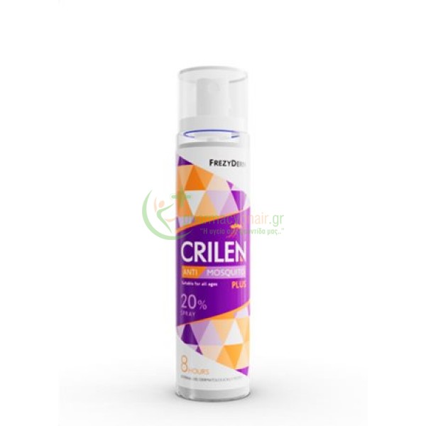 FREZYDERM - Crilen Anti Mosquito Plus Spray 20% 100mL Εντομοαπωθητικά