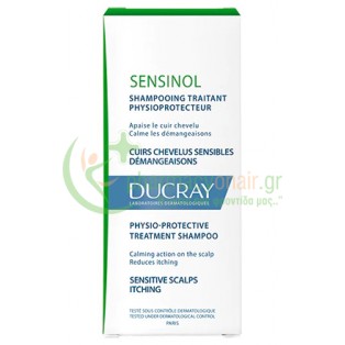 DUCRAY - Sensinol Shampooing Traitant Physioprotecteur Ευαίσθητο Τριχωτό 200mL Σαμπουάν - Conditioner Μαλλιών