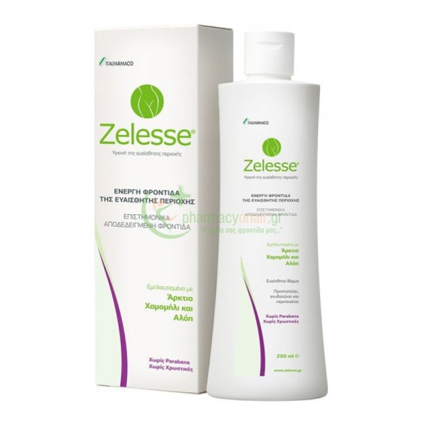 ZELESSE - Καθαριστικό Ευαίσθητης Περιοχής 250mL Καθαρισμός Ευαίσθητης Περιοχής ZELESSE - Καθαριστικό Ευαίσθητης Περιοχής 250mL Καθαρισμός Ευαίσθητης Περιοχής