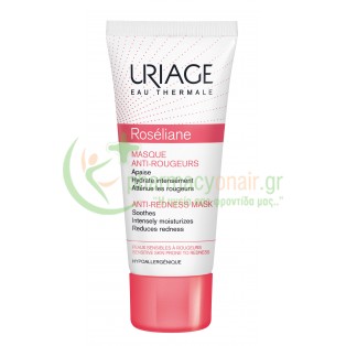 URIAGE - Roseliane Masque Anti-Rougeurs 40mL Απολέπιση - Μάσκες Προσώπου