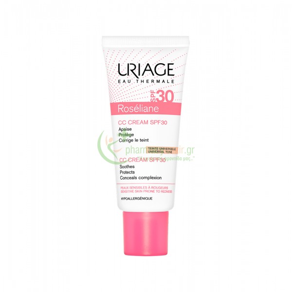 URIAGE - Roseliane CC Cream Teinte Universelle SPF30 40mL Αντιηλιακά Προσώπου URIAGE - Roseliane CC Cream Teinte Universelle SPF30 40mL Αντιηλιακά Προσώπου