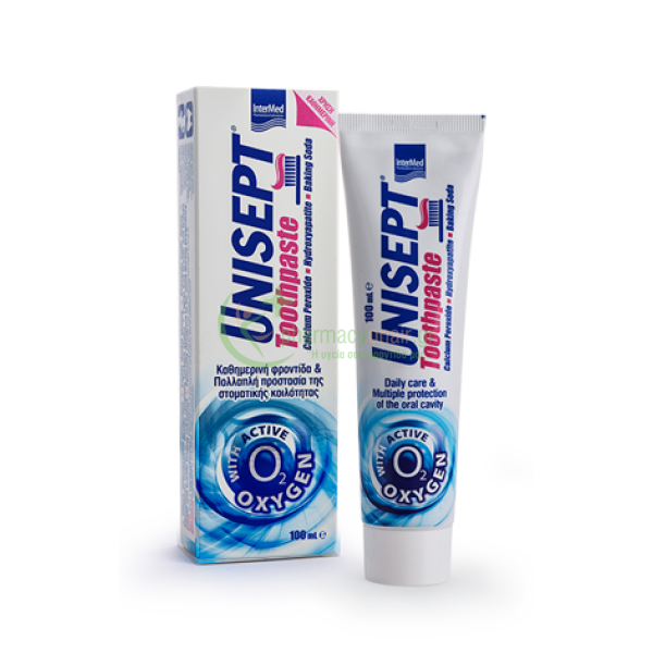 INTERMED - Unisept Toothpaste 100mL Οδοντόκρεμες INTERMED - Unisept Toothpaste 100mL Οδοντόκρεμες