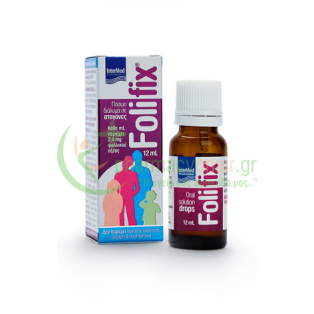 INTERMED - Folifix Drops 12mL Φολικό Οξύ
