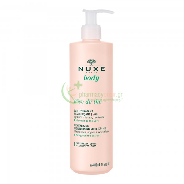 NUXE - Body Reve de The Lait Hydratant Ressourcant 24H 400mL Ενυδάτωση Σώματος
