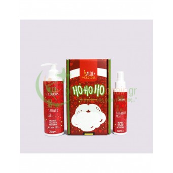 ALOE + COLORS - Ho Ho Ho! Gift Set Shower Gel 250mL & Hair & Body Mist 100mL