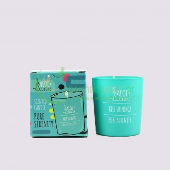 ALOE+ COLORS - Pure Serenity Αρωματικό Κερί 220gr
