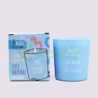 ALOE+ COLORS - Just Natural Αρωματικό Κερί 220gr 