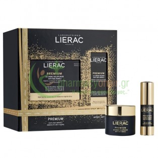 LIERAC - Gift Set Premium La Creme Voluptueuse 50mL & ΔΩΡΟ Premium La Creme Regard Anti-Age Absolu 15mL Μάτια