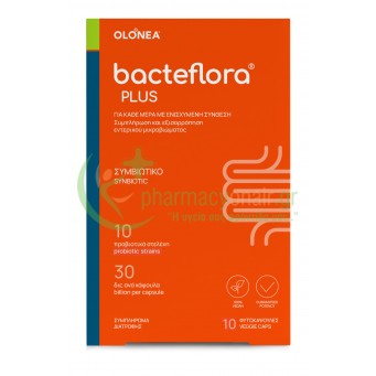 OLONEA - Bacteflora Plus veg caps 10s