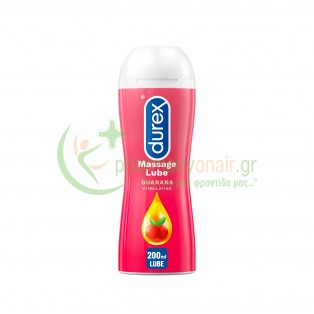 DUREX - Massage Lube Guarana Stimulating 200mL Βοηθήματα