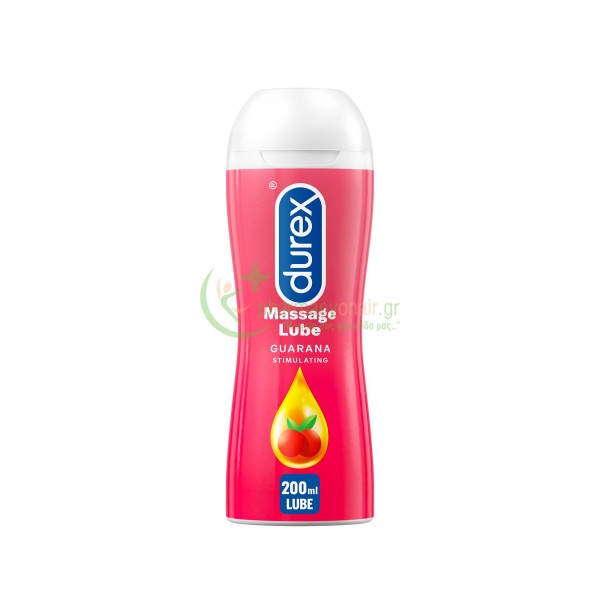 DUREX - Massage Lube Guarana Stimulating 200mL Βοηθήματα